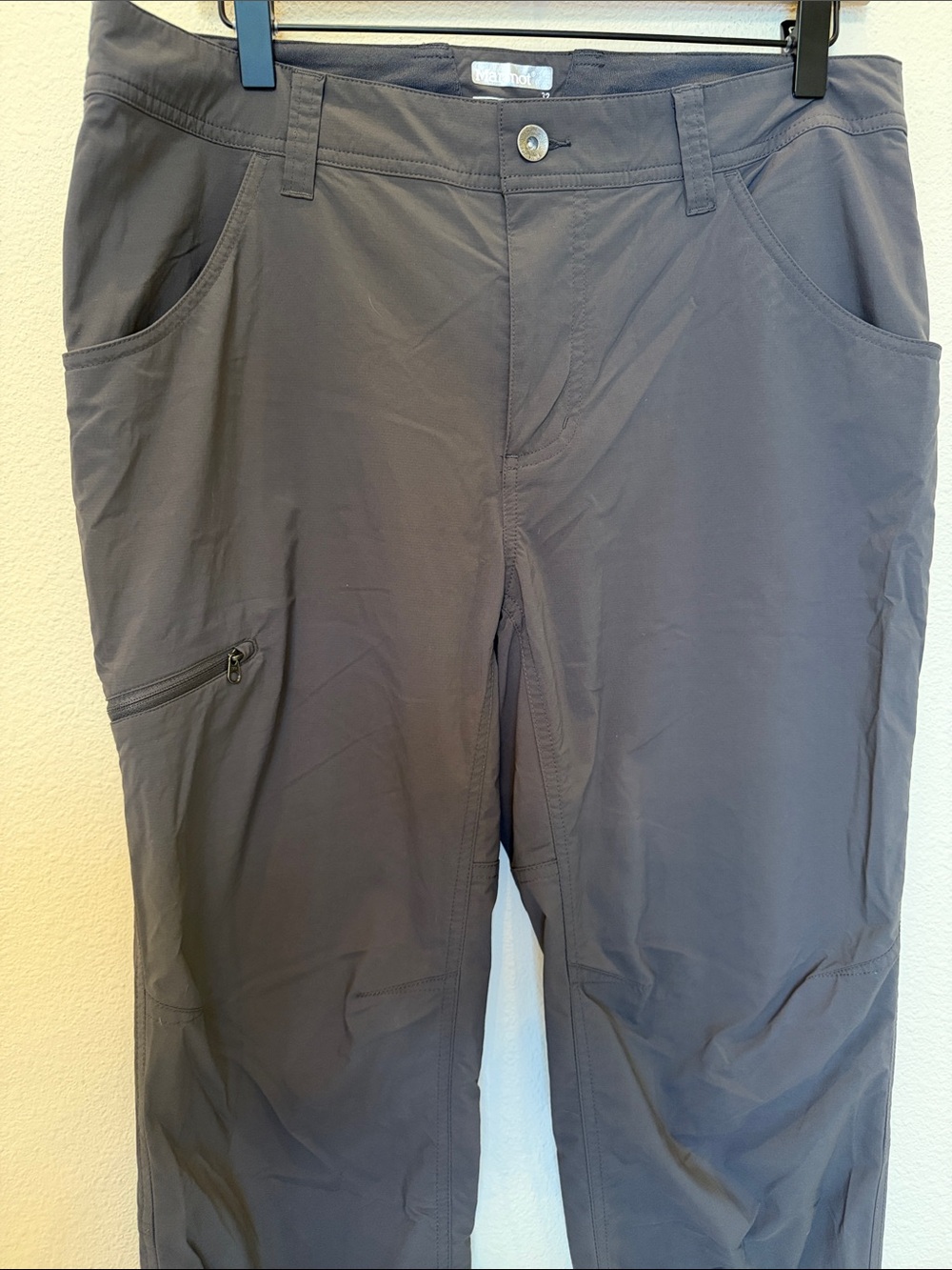 Marmot Men's Outdoor Travel Pants - Charcoal Size 32 - Picture 2 of 12